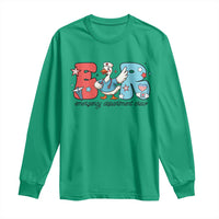 ER Nurse Silly Goose Long Sleeve Shirt Funny Emergency Department - Wonder Print Shop