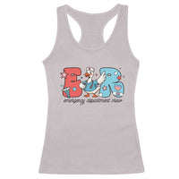 ER Nurse Silly Goose Racerback Tank Top Funny Emergency Department - Wonder Print Shop