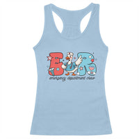 ER Nurse Silly Goose Racerback Tank Top Funny Emergency Department - Wonder Print Shop