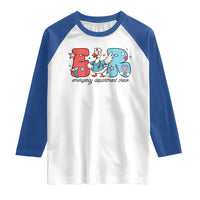 ER Nurse Silly Goose Raglan Shirt Funny Emergency Department - Wonder Print Shop