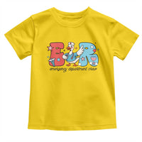 ER Nurse Silly Goose Toddler T Shirt Funny Emergency Department - Wonder Print Shop