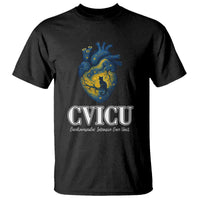 CVICU Nurse Cat Starry Night T Shirt Cardiovascular Intensive Care Unit - Wonder Print Shop