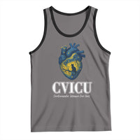 CVICU Nurse Cat Starry Night Tank Top Cardiovascular Intensive Care Unit - Wonder Print Shop