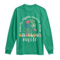 Funny Oncology Nurse Long Sleeve Shirt Squad Oncology Medical Assistant - Wonder Print Shop