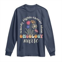 Funny Oncology Nurse Long Sleeve Shirt Squad Oncology Medical Assistant - Wonder Print Shop