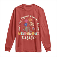 Funny Oncology Nurse Long Sleeve Shirt Squad Oncology Medical Assistant - Wonder Print Shop