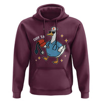 Cuff 'Em ER Nurse Hoodie Funny Silly Goose Meme - Wonder Print Shop