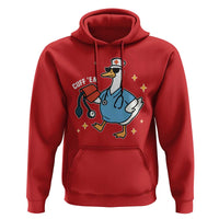 Cuff 'Em ER Nurse Hoodie Funny Silly Goose Meme - Wonder Print Shop