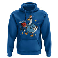 Cuff 'Em ER Nurse Hoodie Funny Silly Goose Meme - Wonder Print Shop
