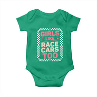 Racing Girl Baby Onesie Girls Like Race Cars Too - Wonder Print Shop