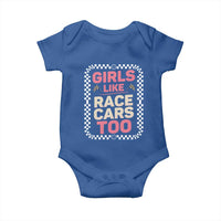 Racing Girl Baby Onesie Girls Like Race Cars Too - Wonder Print Shop