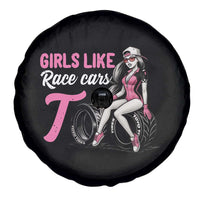 Racing Car Girl Spare Tire Cover Girls Like Race Cars Too - Wonder Print Shop