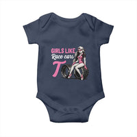 Racing Car Girl Baby Onesie Girls Like Race Cars Too - Wonder Print Shop