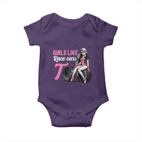 Racing Car Girl Baby Onesie Girls Like Race Cars Too - Wonder Print Shop