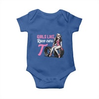 Racing Car Girl Baby Onesie Girls Like Race Cars Too - Wonder Print Shop