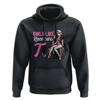 Racing Car Girl Hoodie Girls Like Race Cars Too - Wonder Print Shop