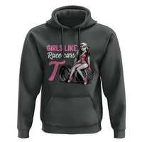 Racing Car Girl Hoodie Girls Like Race Cars Too - Wonder Print Shop