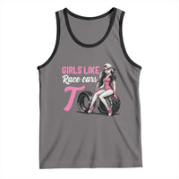 Racing Car Girl Tank Top Girls Like Race Cars Too - Wonder Print Shop