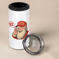 67 Six Seven Christmas 4 in 1 Can Cooler Tumbler Santa MAGA Hat Xmas - Wonder Print Shop