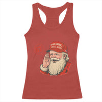 67 Six Seven Christmas Racerback Tank Top Santa MAGA Hat Xmas - Wonder Print Shop