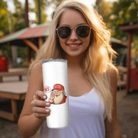 67 Six Seven Christmas Skinny Tumbler Santa MAGA Hat Xmas - Wonder Print Shop