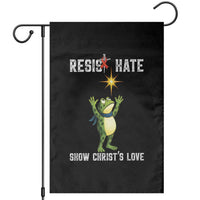 Resist Frog Garden Flag Christian HIV Awareness Red Ribbon - Wonder Print Shop