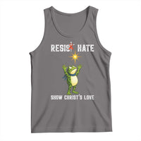Resist Frog Tank Top Christian HIV Awareness Red Ribbon - Wonder Print Shop