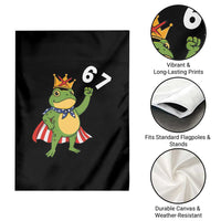 Resist Frog Garden Flag Super American 67 Six Seven Meme - Wonder Print Shop