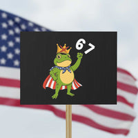 Resist Frog Protest Sign Super American 67 Six Seven Meme - Wonder Print Shop