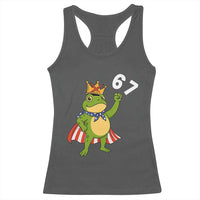 Resist Frog Racerback Tank Top Super American 67 Six Seven Meme - Wonder Print Shop