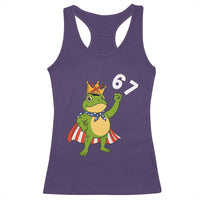 Resist Frog Racerback Tank Top Super American 67 Six Seven Meme - Wonder Print Shop