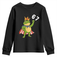 Resist Frog Youth Sweatshirt Super American 67 Six Seven Meme - Wonder Print Shop