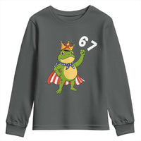 Resist Frog Youth Sweatshirt Super American 67 Six Seven Meme - Wonder Print Shop