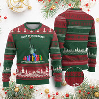 Immigrant Rights Ugly Christmas Sweater Built by Immigrants You Can Not Deport History - Wonder Print Shop