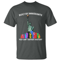 Immigrant Rights T Shirt Built by Immigrants You Can Not Deport History - Wonder Print Shop