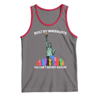 Immigrant Rights Tank Top Built by Immigrants You Can Not Deport History - Wonder Print Shop