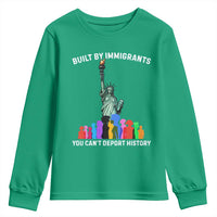 Immigrant Rights Youth Sweatshirt Built by Immigrants You Can Not Deport History - Wonder Print Shop