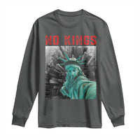 No Kings Long Sleeve Shirt Statue of Liberty Selfie Freedom - Wonder Print Shop
