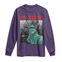 No Kings Long Sleeve Shirt Statue of Liberty Selfie Freedom - Wonder Print Shop