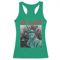 No Kings Racerback Tank Top Statue of Liberty Selfie Freedom - Wonder Print Shop
