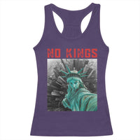 No Kings Racerback Tank Top Statue of Liberty Selfie Freedom - Wonder Print Shop