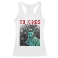 No Kings Racerback Tank Top Statue of Liberty Selfie Freedom - Wonder Print Shop
