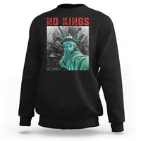 No Kings Sweatshirt Statue of Liberty Selfie Freedom - Wonder Print Shop