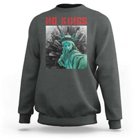 No Kings Sweatshirt Statue of Liberty Selfie Freedom - Wonder Print Shop