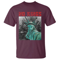 No Kings T Shirt Statue of Liberty Selfie Freedom - Wonder Print Shop