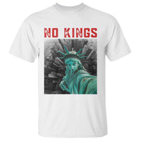No Kings T Shirt Statue of Liberty Selfie Freedom - Wonder Print Shop