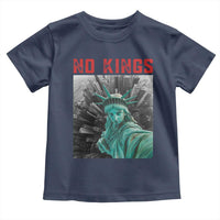 No Kings Toddler T Shirt Statue of Liberty Selfie Freedom - Wonder Print Shop