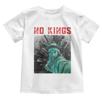 No Kings Toddler T Shirt Statue of Liberty Selfie Freedom - Wonder Print Shop