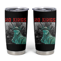 No Kings Tumbler Cup Statue of Liberty Selfie Freedom - Wonder Print Shop
