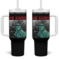 No Kings Tumbler With Handle Statue of Liberty Selfie Freedom - Wonder Print Shop